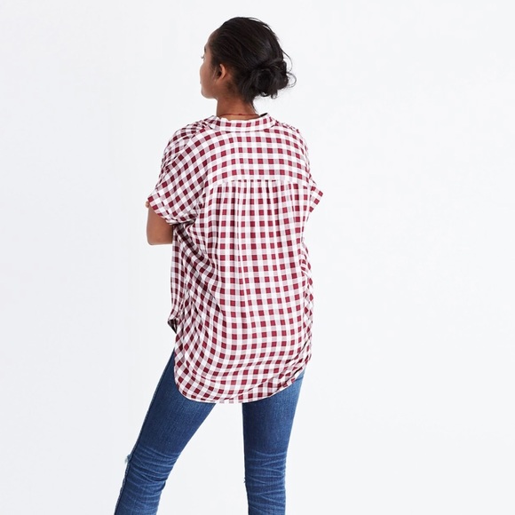 Madewell Central Shirt in Gingham Check - Picture 4 of 5